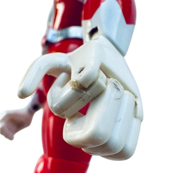 VTG 1994 Bandai Power Rangers Red Ranger Karate Kick Action Figure 8” - Picture 5 of 7